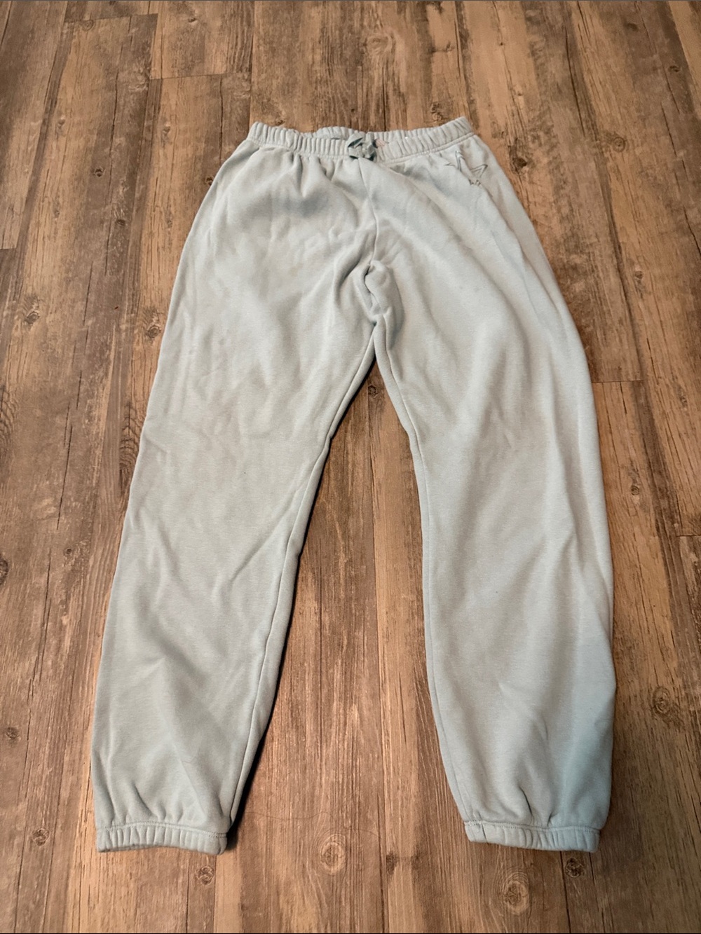 The Children's Place Light Teal Fleece Joggers - Cozy Elastic Waistband